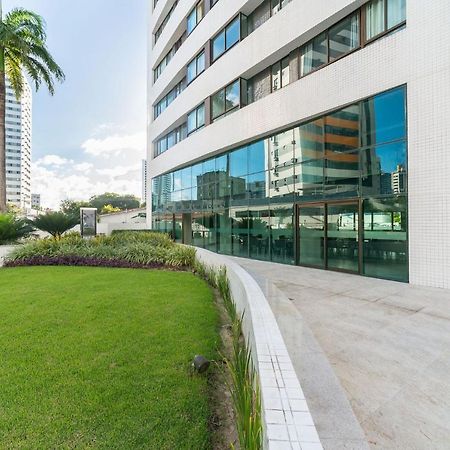 Excelente Flat Em Setubal Boa Viagem Ate 3 Pessoas Cercado Por Restaurantes E Supermercados Pm805 Recife Exteriör bild