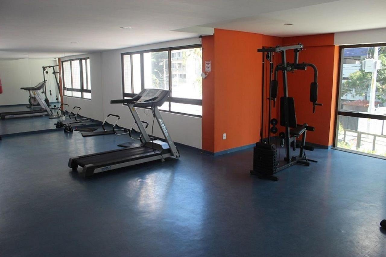 Excelente Flat Em Setubal Boa Viagem Ate 3 Pessoas Cercado Por Restaurantes E Supermercados Pm805 Recife Exteriör bild