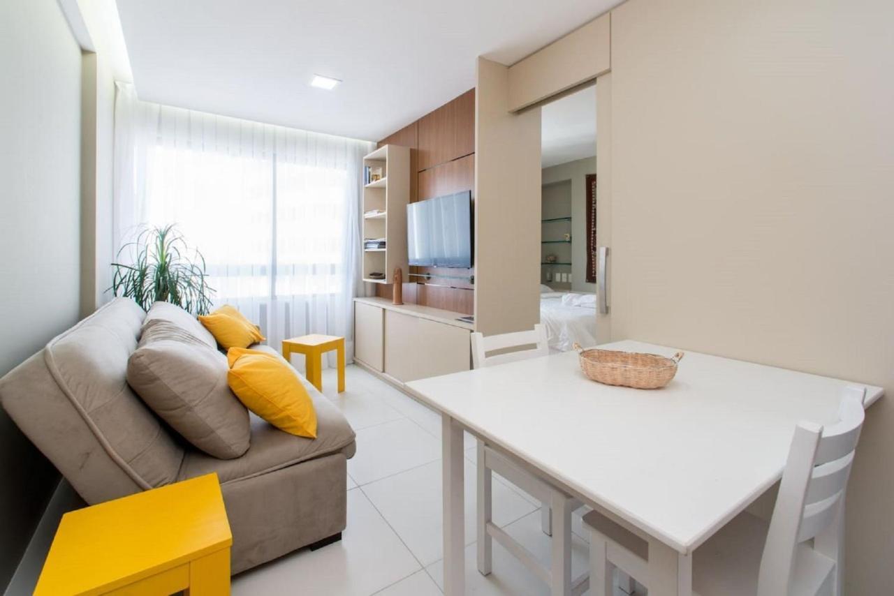 Excelente Flat Em Setubal Boa Viagem Ate 3 Pessoas Cercado Por Restaurantes E Supermercados Pm805 Recife Exteriör bild