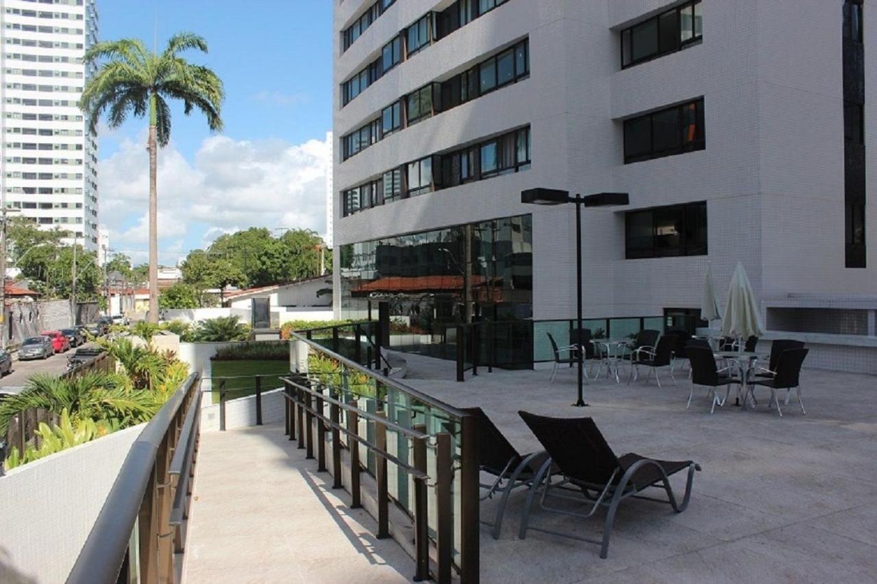 Excelente Flat Em Setubal Boa Viagem Ate 3 Pessoas Cercado Por Restaurantes E Supermercados Pm805 Recife Exteriör bild